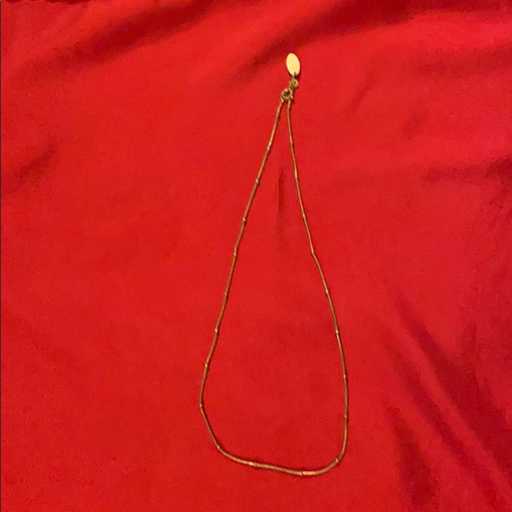 Gold necklace
